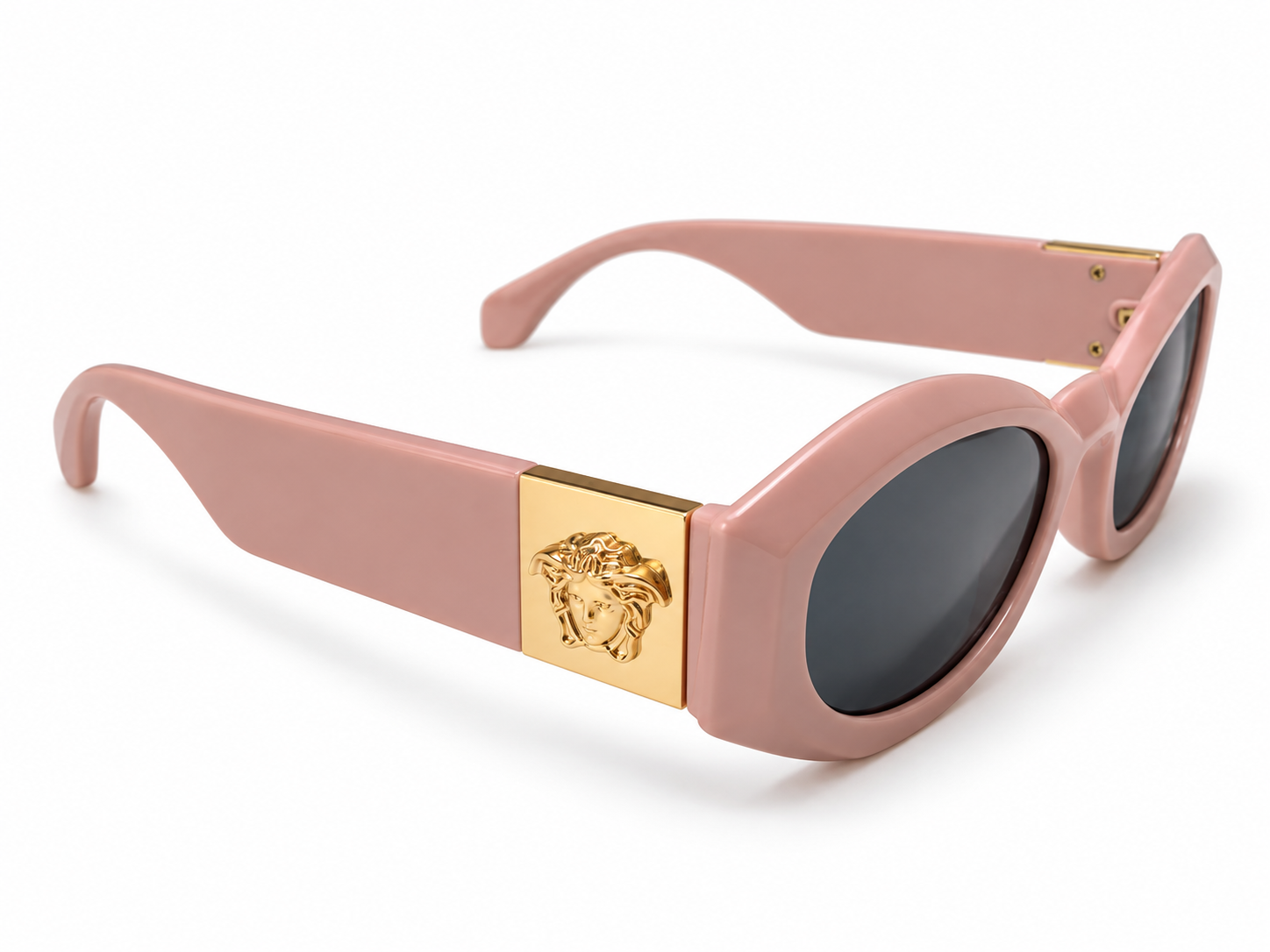 Lentes de Sol Rosados con Detalle Dorado - Imagen 2