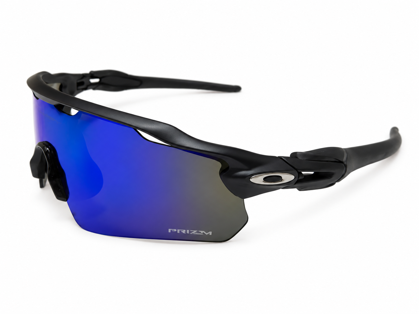 Gafas Deportivas Negras con Lente Espejado Azul PRIZM - Imagen 2
