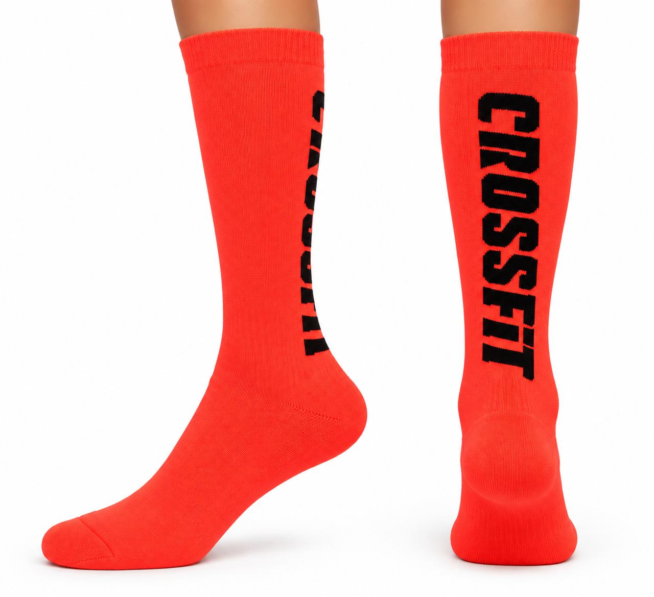 Medias Largas CrossFit – Rojo y Negro
