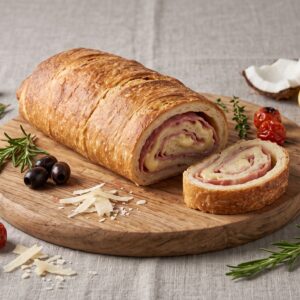 Rollo de Jamón y Queso