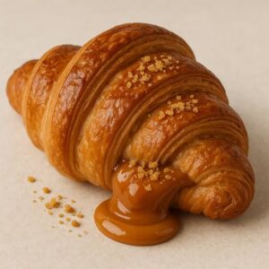 Croissant relleno de Dulce de Leche