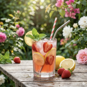 Limonada de fresa