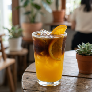 Orange coffee