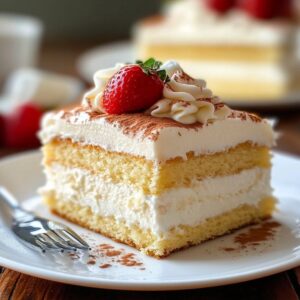Torta de tres leches