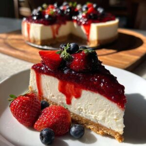 Cheessecake de frutos rojos