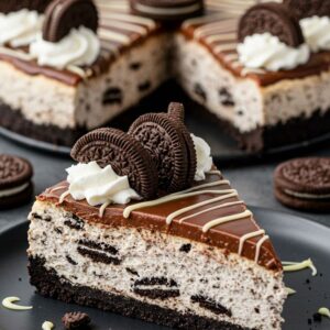 Cheesecake de oreo