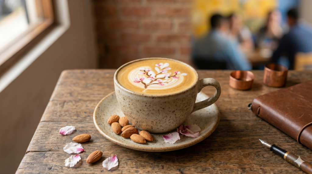 cafe florado para esas atrdes de otoño