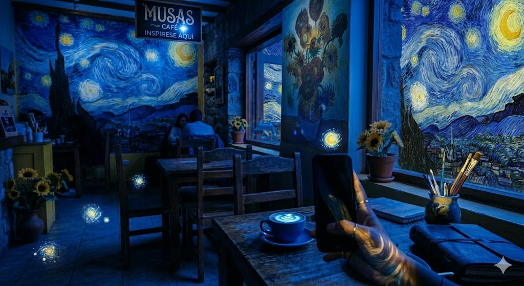 Musas Cafeteria el toque de arte para tu feed de Instagram