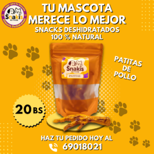 Patitas Deshidratadas